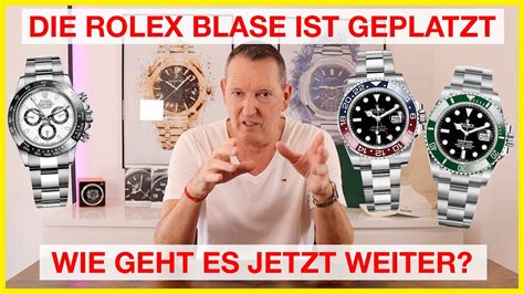 die rolex blase ist geplatzt|Rolex.